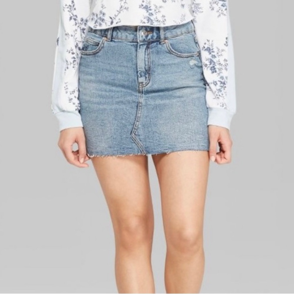 Wild fable denim skirt size 14